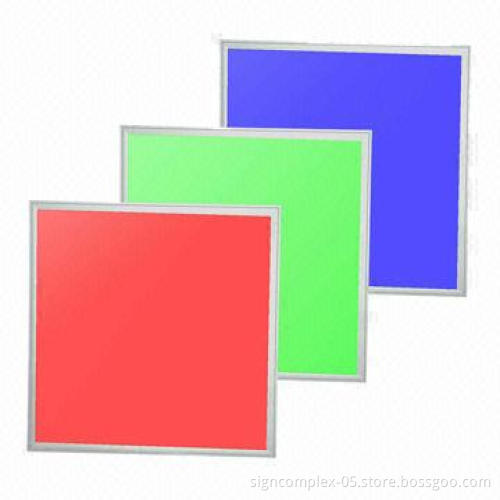 RGB LED Panel Lights with 600 x 600 x 16mm Dimensions and SMD 5050 of 84 Pieces LEDs